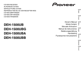 Pioneer DEH-1500UB Manual de usuario