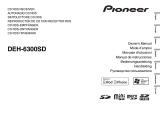 Pioneer DEH-6300SD Manual de usuario