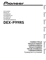 Pioneer DEX-P99RS Manual de usuario