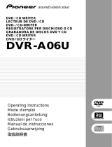 Pioneer DVR-A05 Manual de usuario