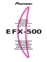 Pioneer EFX-500-R Manual de usuario