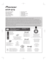 Pioneer HTP072 Manual de usuario
