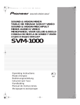 Pioneer Music Mixer SVM-1000 Manual de usuario