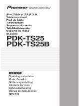 Pioneer PDK-TS25(B) El manual del propietario