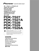 Pioneer PDK-TS27 El manual del propietario