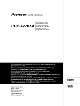 Pioneer PDP-4270XA Manual de usuario