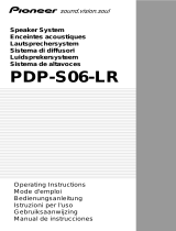 Pioneer PDP-S06-LR Manual de usuario