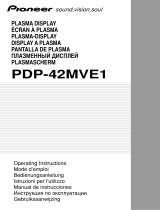 Pioneer PLASMA DISPLAY Manual de usuario