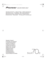 Pioneer S-LX70C El manual del propietario