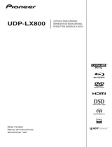 Pioneer UDP-LX800 Manual de usuario
