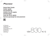 Pioneer VSX-830 Manual de usuario