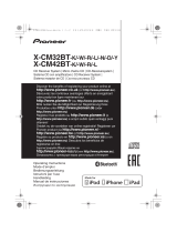 Pioneer X-CM42BT-K Manual de usuario
