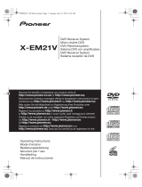 Pioneer X-EM21V Manual de usuario