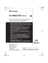 Pioneer X-HM21BT-S Manual de usuario