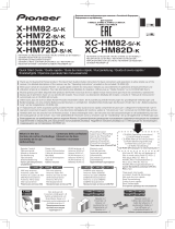 Pioneer X-HM82-K Manual de usuario