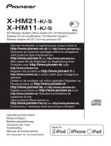 Pioneer XHM-21 CD Micro System El manual del propietario