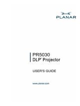 Planar PR5030 Guía de inicio rápido