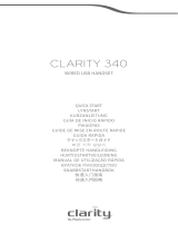 Plantronics Clarity P340 Guía del usuario