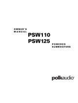 Polk Audio PSW125 El manual del propietario