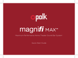 Polk MagniFi MAX Manual de usuario