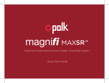 Polk Audio MagniFi MAX SR Manual de usuario