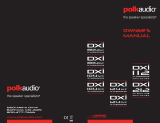 Polk Audio DXI124 DVC Manual de usuario