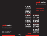 Polk Audio DXI525 Manual de usuario
