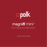 Polk Audio MAGNIFIMINI El manual del propietario
