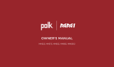 Polk Audio MM572 El manual del propietario