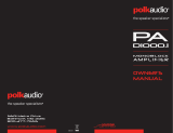 Polk Audio PAD1000.1 Manual de usuario