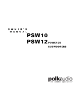 Polk Audio PSW12 El manual del propietario