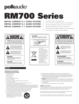 Polk Audio RM706 COMPACT 6.1 Manual de usuario