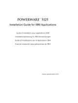 Powerware 5125 P33 Guía de instalación