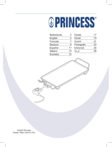 Princess 102325 Table Chef Grill XXL El manual del propietario