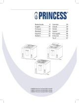 Princess 144000 Compact-4-All Toaster El manual del propietario