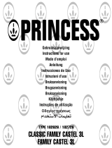 Princess 182626 Instrucciones de operación