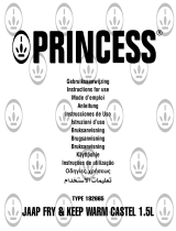 Princess 182665 Instrucciones de operación