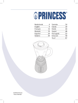 Princess 212034 Blender El manual del propietario