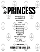 Princess 232183 Instrucciones de operación