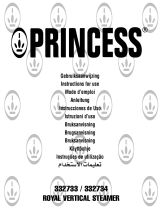 Princess 332733 Vertical Steamer El manual del propietario