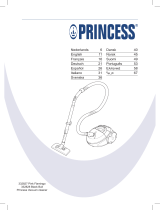 Princess 332828 Vacuum Cleaner Black Bull El manual del propietario