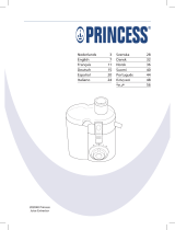Princess JUICE EXTRACTOR Especificación
