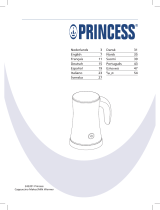 Princess Milk Foamer / Milk Warmer Manual de usuario