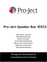 Pro-Ject 10DS2 Manual de usuario