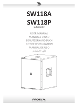 PROEL SW118P Manual de usuario