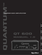 Hughes & Kettner QT600 Manual de usuario