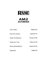 Rane AM2 AUTOMIXER Guía del usuario