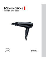 Remington ECO 2000W D3010 El manual del propietario