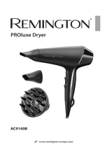 Remington Proluxe Midnight Edition AC9140B Manual de usuario