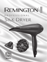 Remington Sèche-cheveux Professionnel [Douceur & Brillance] Silk Manual de usuario
